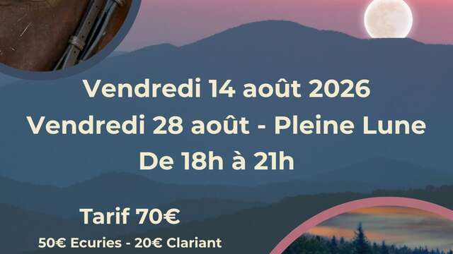 Nocturne à cheval au Clariant