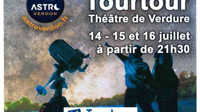 Soirées d'astronomie à Tourtour