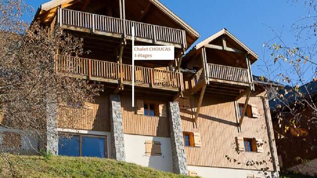 Chalet CHOUCAS: 5 en-suite bedrooms for up to 16 beds