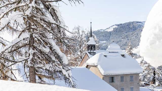 Itinéraire rando hiver le Chemin du Calvaire