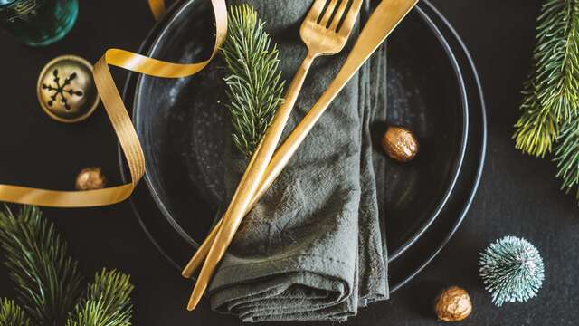 Menu réveillon de la Saint Sylvestre au restaurant La Marie-Jeanne