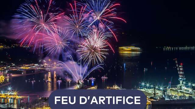 Fête de la Libération de La Valette (feu d'artifice)