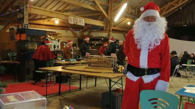 Le Train du Père Noël au Petit Anjou