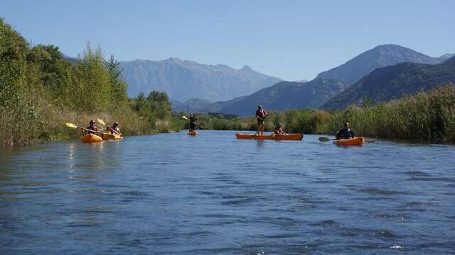 Canoe, paddle and rubber ring renting - Durance Canoë