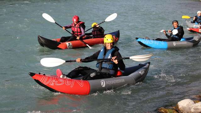 Expédition raft ou kayak air-boat sur la Durance et le Guil