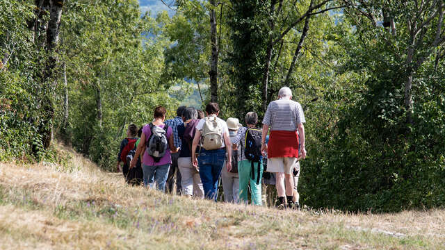 Balade solidaire à Champagne-en-Valromey