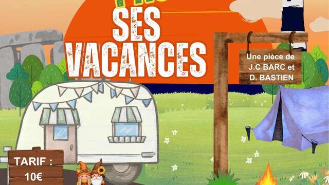 On choisit PAS ses vacances - Le théâtre de la Moulinette sur la scène de Beauséjour