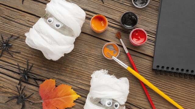 Création de photophore d'Halloween