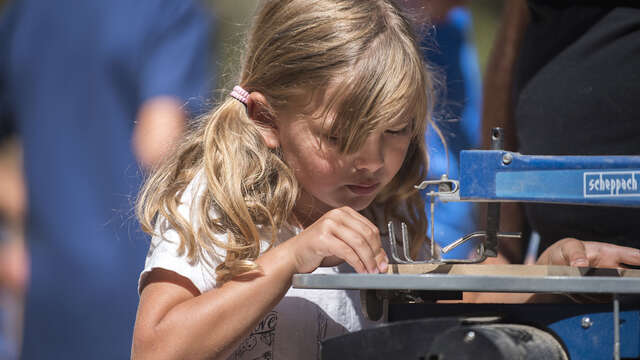 Woodworking workshop for kids