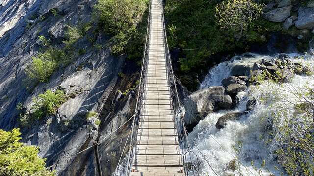 Passerelle himalayenne de Bionnassay
