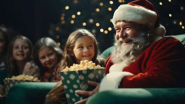 Projection Film de Noel