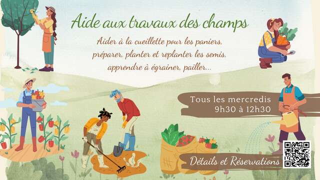 Aide aux travaux des champs