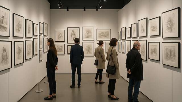 Exposition : 80 dessins de Pierre Quiblier