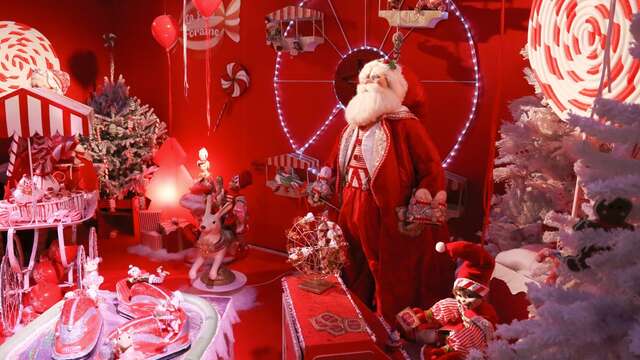 Exposition « Père Noël aux pays des friandises » (Une création artistique de Noël by Rose Basilic)