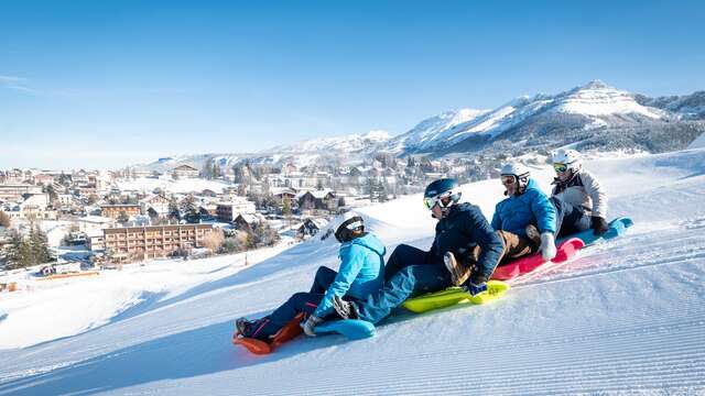 Luge et ski Park de la Colline des Bains