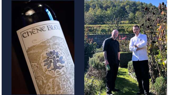 Entre vignes et saveurs d'automne,  un déjeuner 4 mains engagé - Chêne Bleu