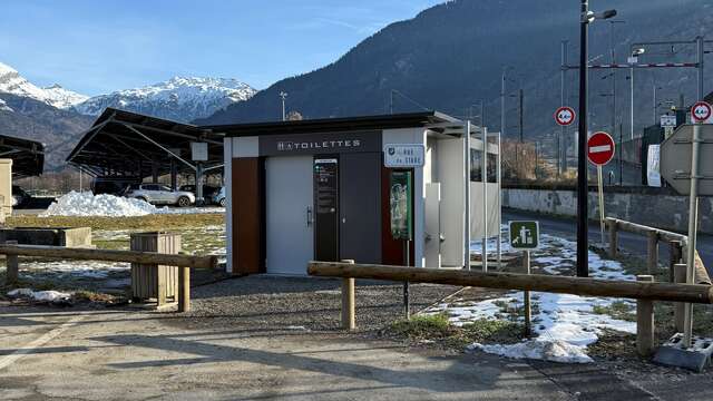 Toilettes publiques - Parking du Stade