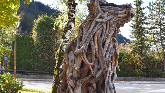 Art Vache : Sculpture "Divache"