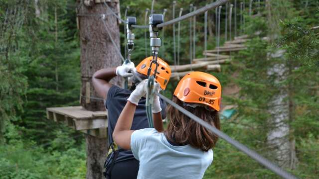 Parc aventure forestier La Féclaz
