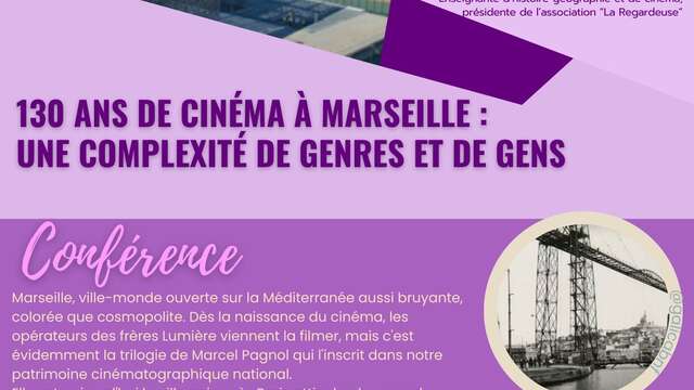 UTLO - Conférence : 130 ans de cinéma à Marseille : une complexité de genres et de gens