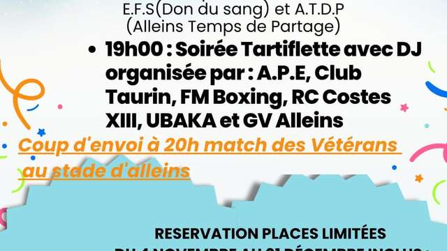 Le Téléthon à Alleins