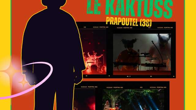 YOG en live AU KAKTUSS nü Reggea -groove intergalactik