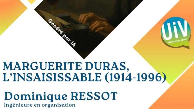 Conférence : Marguerite Duras