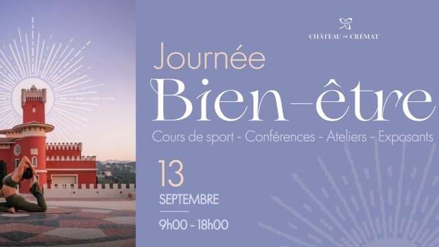 Journée Bien-Être 2026 au Château de Crémat