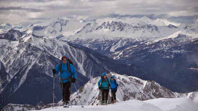 Atelier itinérant "faire sa trace, partager l'espace" à Abriès-Ristolas