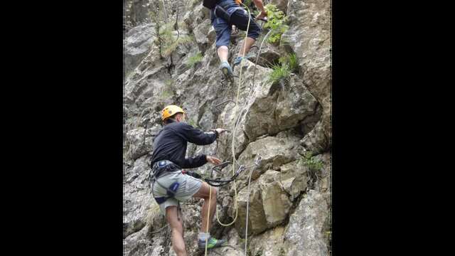 Via Ferrata avec Eau Vive Passion