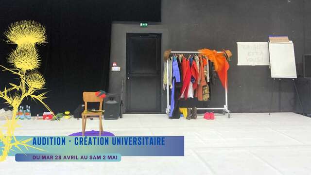 Théâtre : Audition