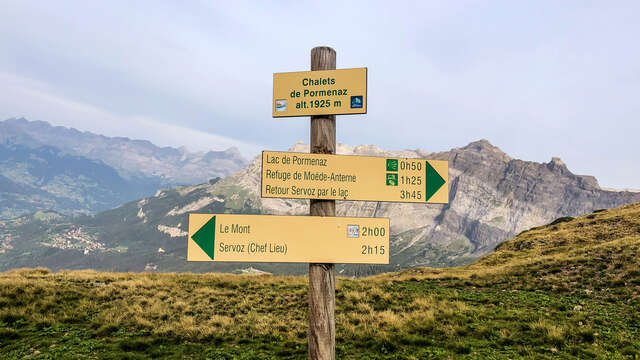 Randonnée aux Alpages de Pormenaz  et Lac de Pormenaz