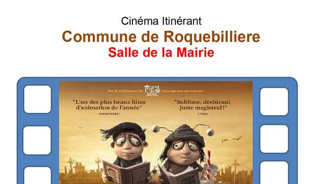 Cinéma "Mémoires d'un escargot"