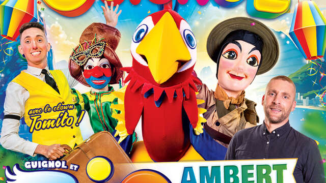 Guignol Rhône Alpes et Rio le majestueux perroquet