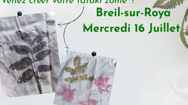 Vegetable printing workshop
