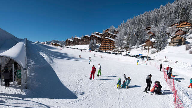 Col du Corbier Beginners’ ski zone