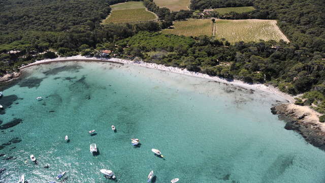 Strand von Plage d'Argent