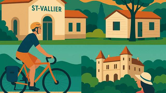 Séjour "Rêveries au fil du Rhône" – 2 jours sans voiture, à vélo