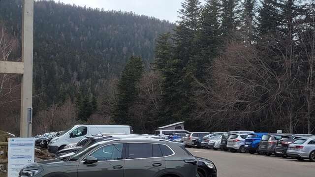 Parking gratuit Télécabine Bonascre Station de ski