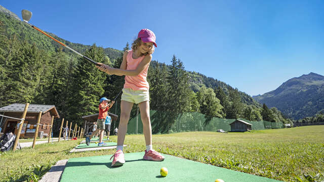 Practice de golf