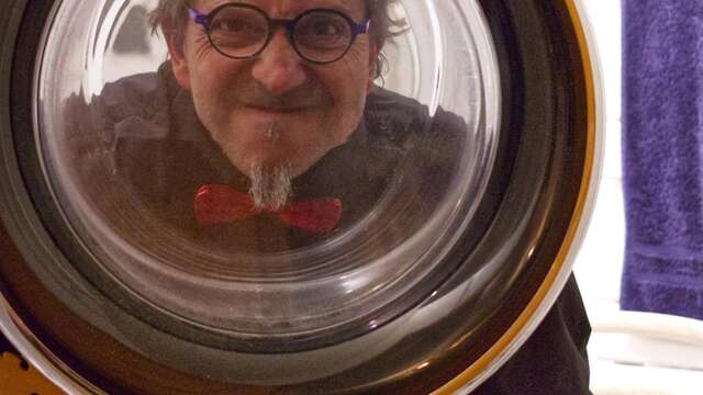 JP Bonfils auf einem Konzert im Mouton Noir