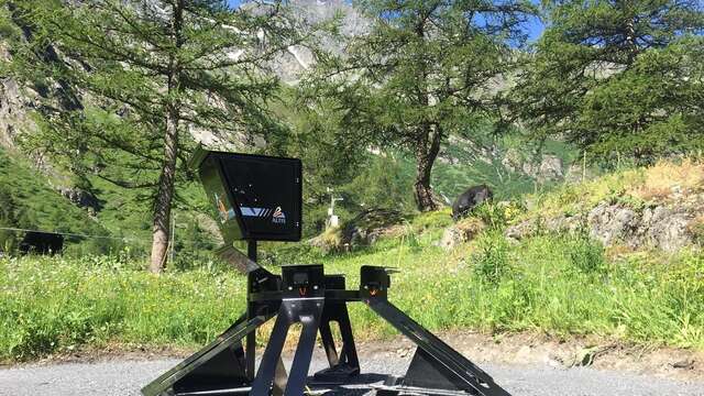 Charging station of Mauvoisin