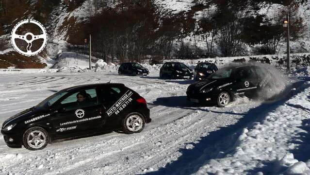 Ecole de pilotage automobile sur neige et glace