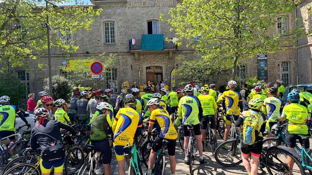 Montbrison, ville départ étape du Tour de France Femmes avec Zwift