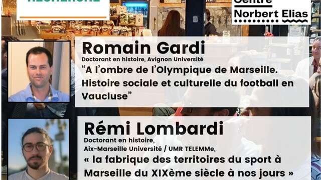 Apéro de la jeune recherche