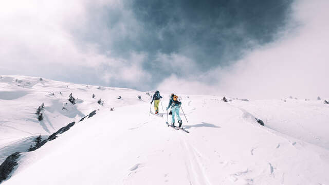 Itinéraire ski de randonnée - Les Raîches