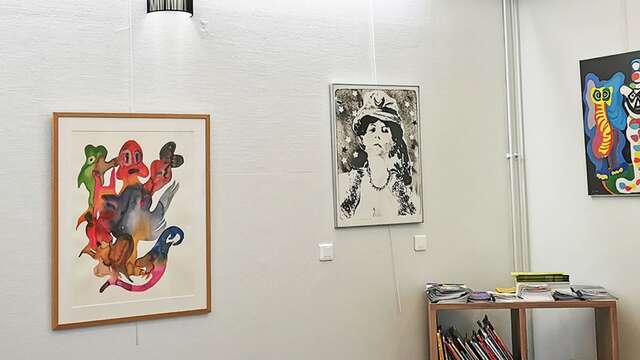 Regards croisés autour de l'exposition collective du Point Commun