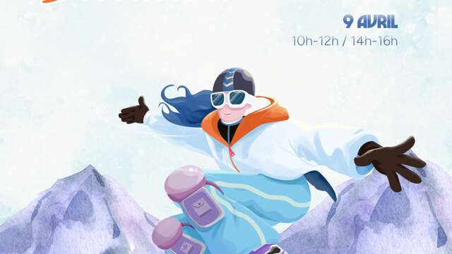 Initiation au snowboard avec nos Reptils !