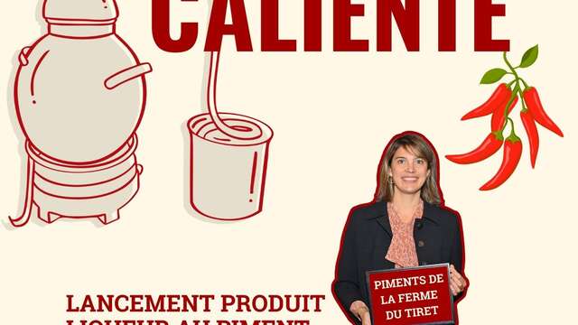 Soirée caliente pour le lancement de la liqueur de Piment