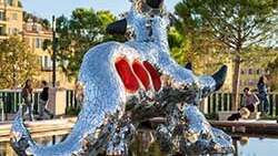 Médiation flash de l’œuvre Monstre du Loch Ness de Niki de Saint Phalle